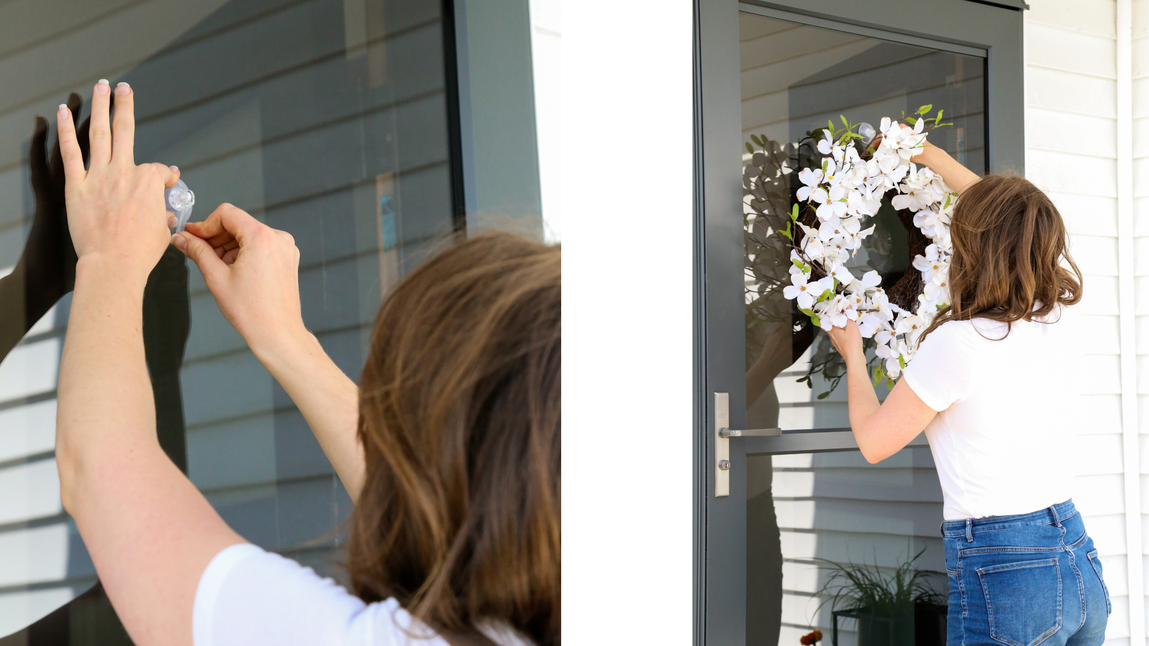 How to Hang a Wreath on a Storm Door – Easy & Damage-Free Tips - How To Hang Heavy Wreath On Glass Storm Door